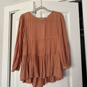 American Eagle Outfitters Terracotta Blouse